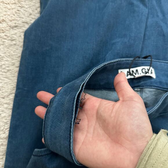 NWT I.AM.GIA KAYLA PANT IN DARK DENIM SIZE MEDIUM - Picture 5 of 5